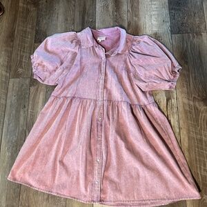 Lavender Babydoll Dress